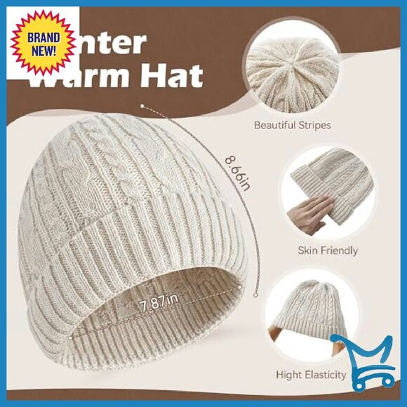 Winter 3-in-1 Beanie Scarf Glove Set, Wool Blend, Touchscreen Compatible main image 6